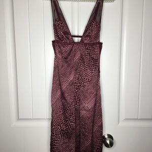 Victoria’s Secret long slip dress, maroon size medium